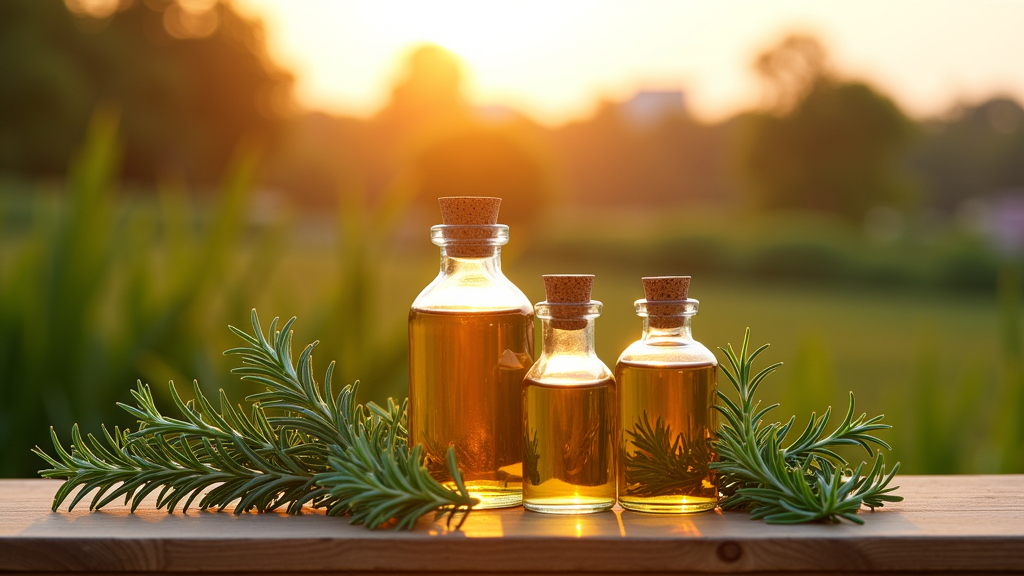 두피 건강 개선을 위한 로즈마리 아로마오일