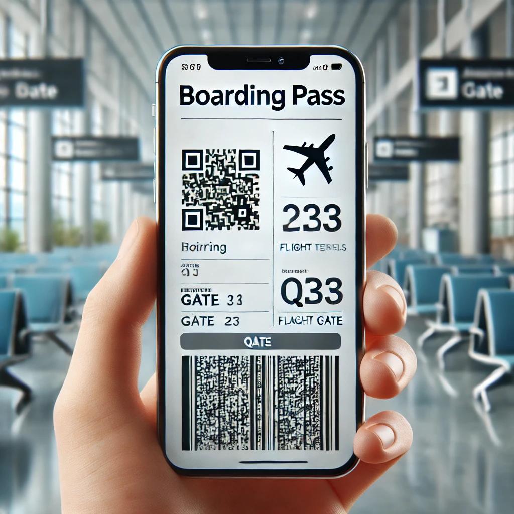 항공권 모바일 탑승권