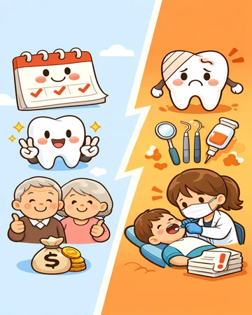 치아보험 보장횟수 기준과 연간 치료 제한 구조 설명15