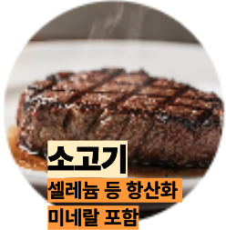항산화 음식 소고기