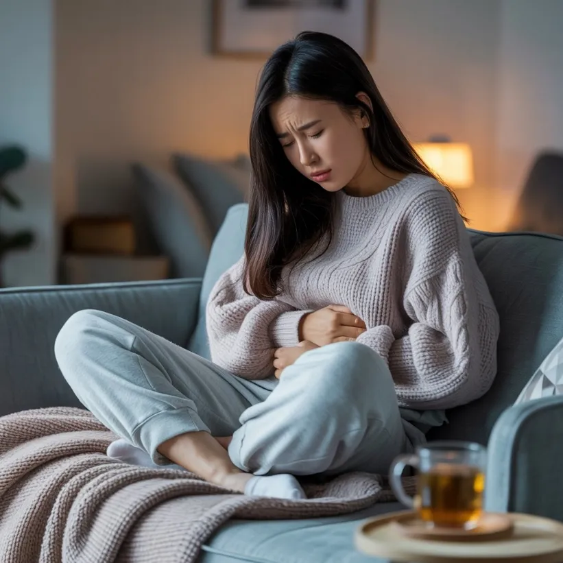 생리통 심할때 이미지