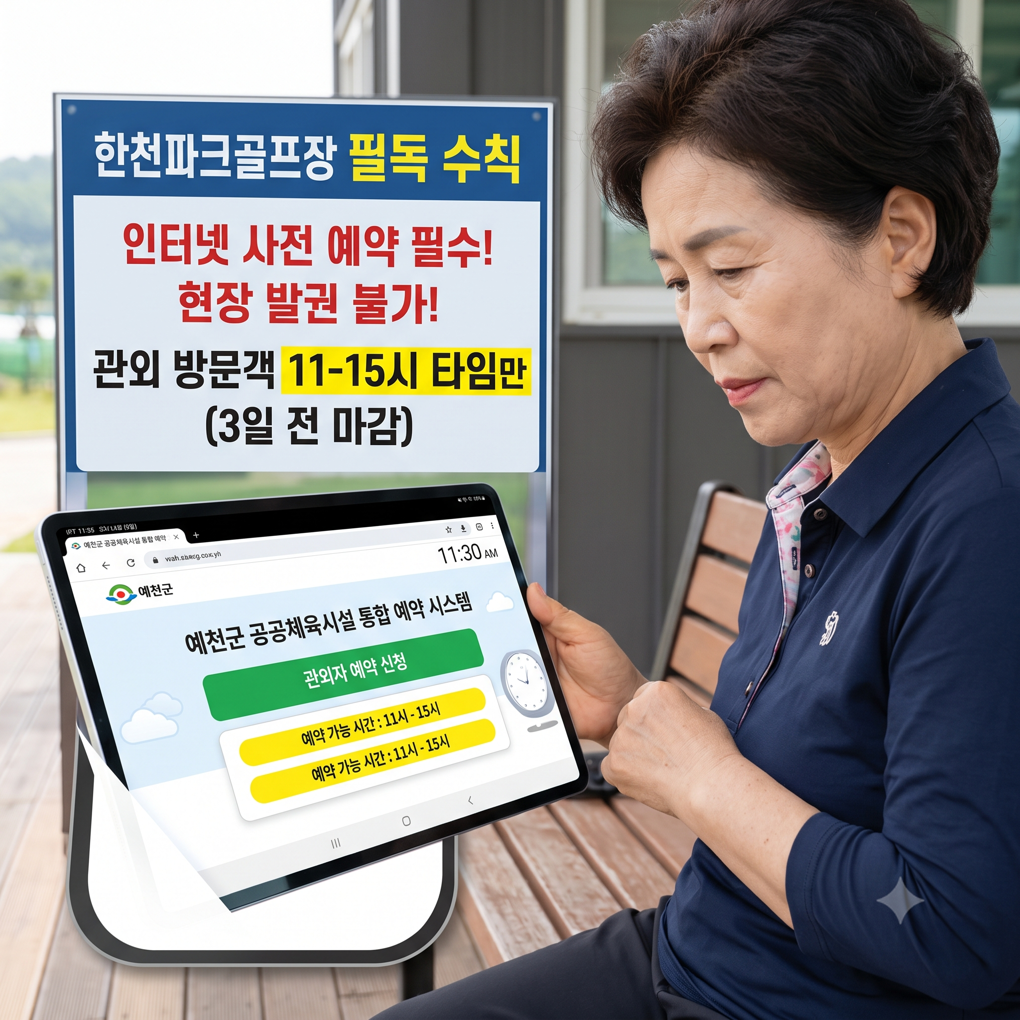 도심권 36홀 구장, 경북 예천 한천파크골프장 이용방법 총정리 (위치, 코스, 이용시간, 요금, 예약꿀팁 등)