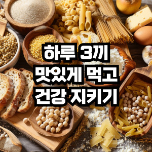 하루3끼 건강하게 먹기