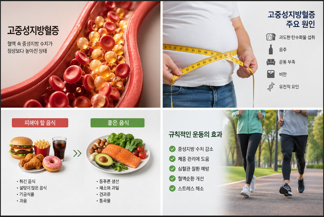 고중성지방혈증 치료와 예방