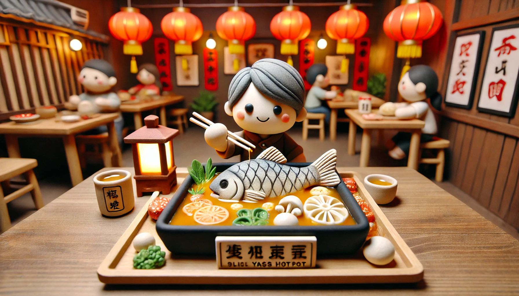 24.9월-장자강&amp;우시 : 2) 炉渔港 (L&uacute; Y&uacute; Gǎng/루위강) - 장자강시 생선요리집