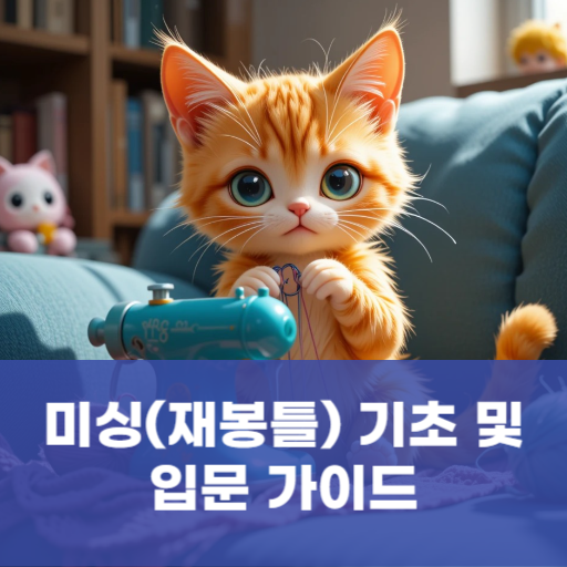 미싱(재봉틀) 기초 및 입문 가이드