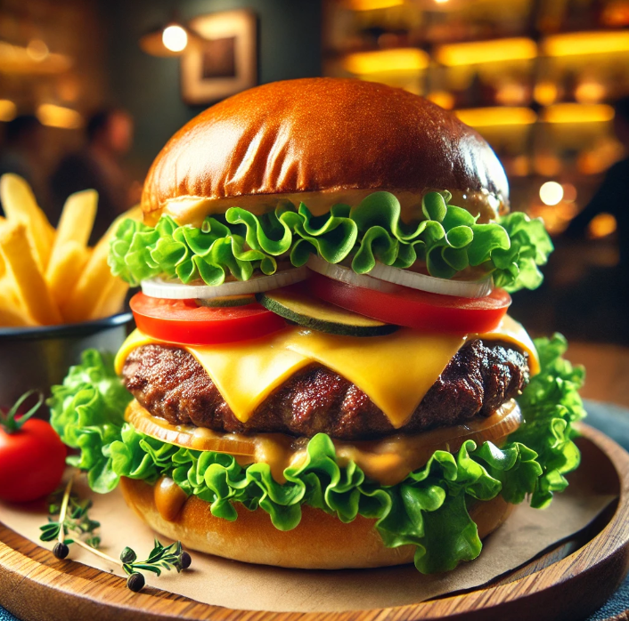 롯데리아 낫폴리맛피아버거 사진