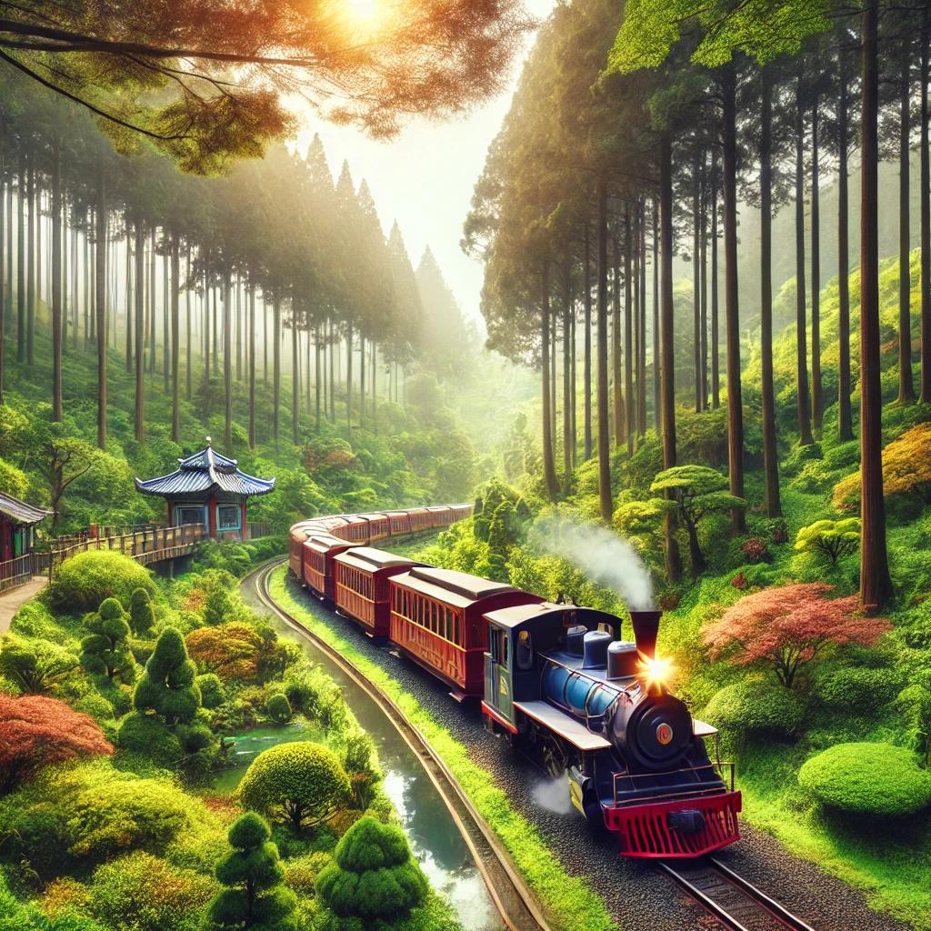 숲속 기차여행 제주 에코랜드 테마 파크