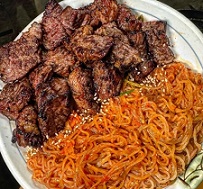 갈비-비빔면