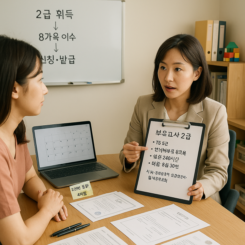 보육교사 자격증 취득 방법 가이드