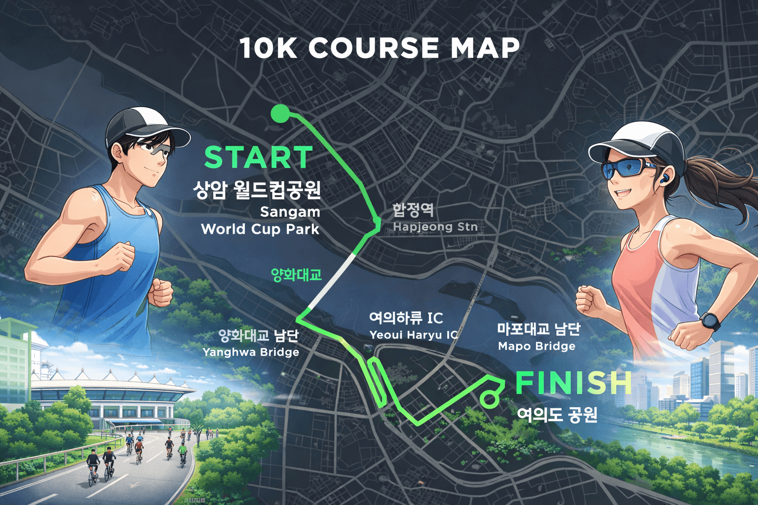 10km 마라톤 완주