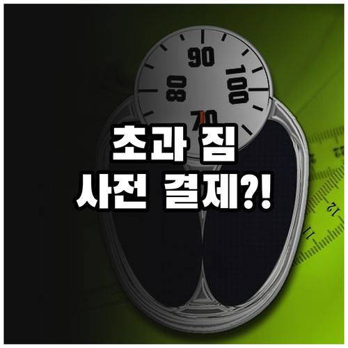 중국동방항공 짐 초과 대비 사전 결제..