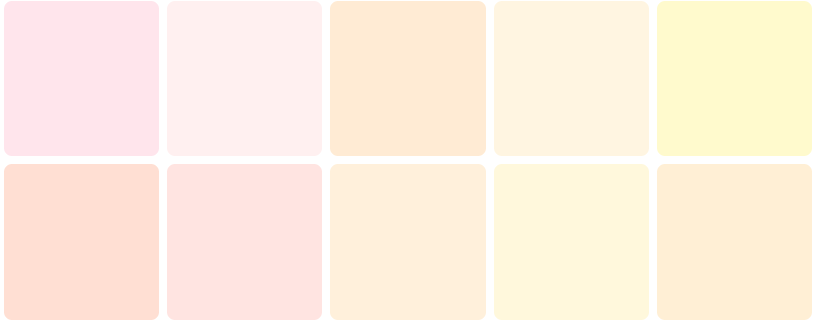 봄 라이트 팔레트