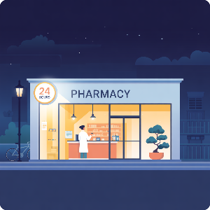 부산 약국 24시간 여는곳 이미지