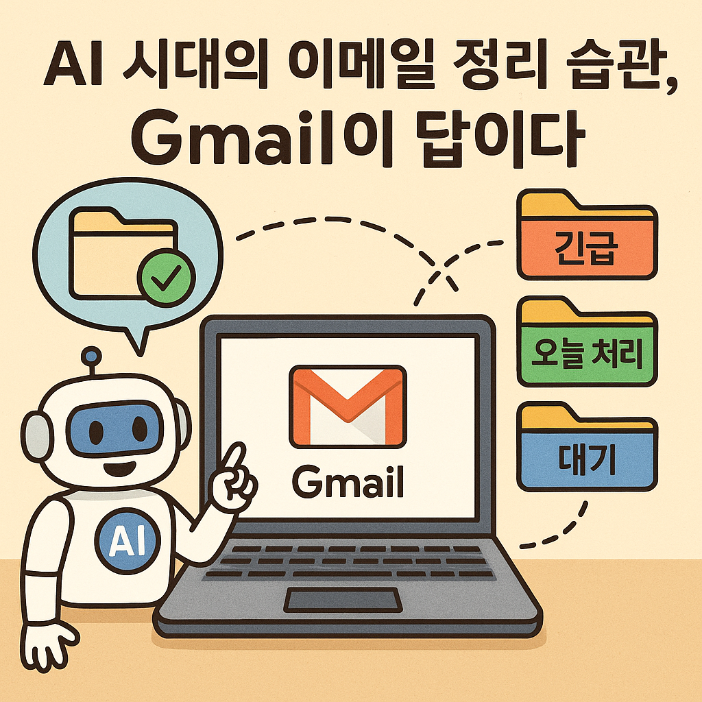 AI 시대의 이메일 정리 습관, Gmail이 답이다