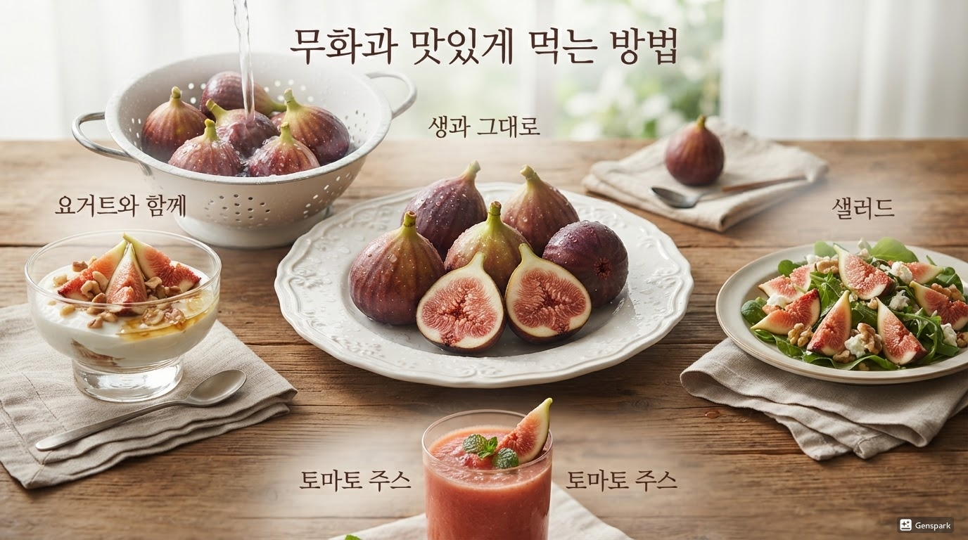 무화과 맛있게 먹는 방법