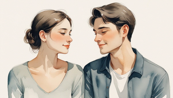 ISTP의 정은 고요한 행동 속에 스며듭니다. 표현은 많지 않지만, 진심은 담겨 있습니다. 그들은 강요 없는 관계에서 진심을 느끼고, 편안한 거리 안에서 마음을 키웁니다에 관한 그림