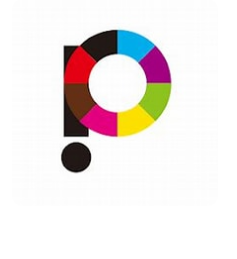 알록달록하게 꾸민 알파벳P