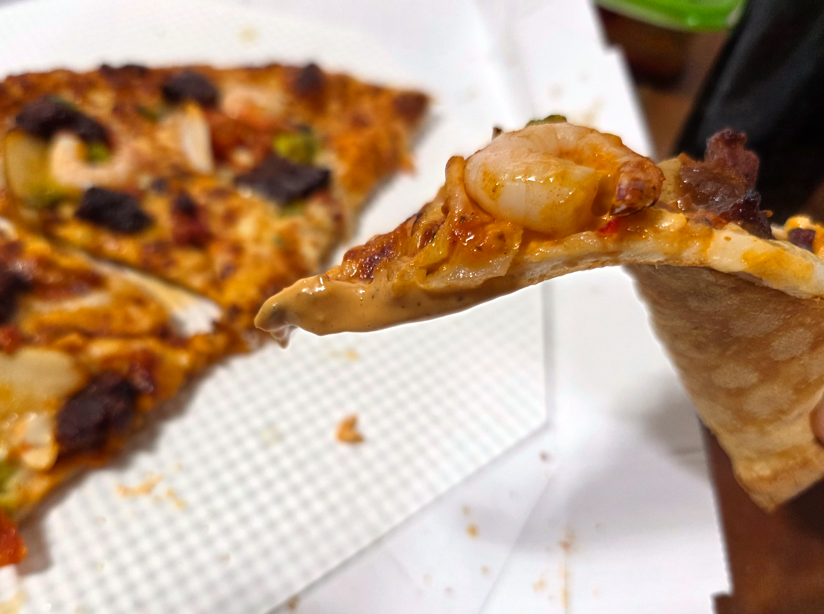 도미노피자LA치폴레갈비스테이크