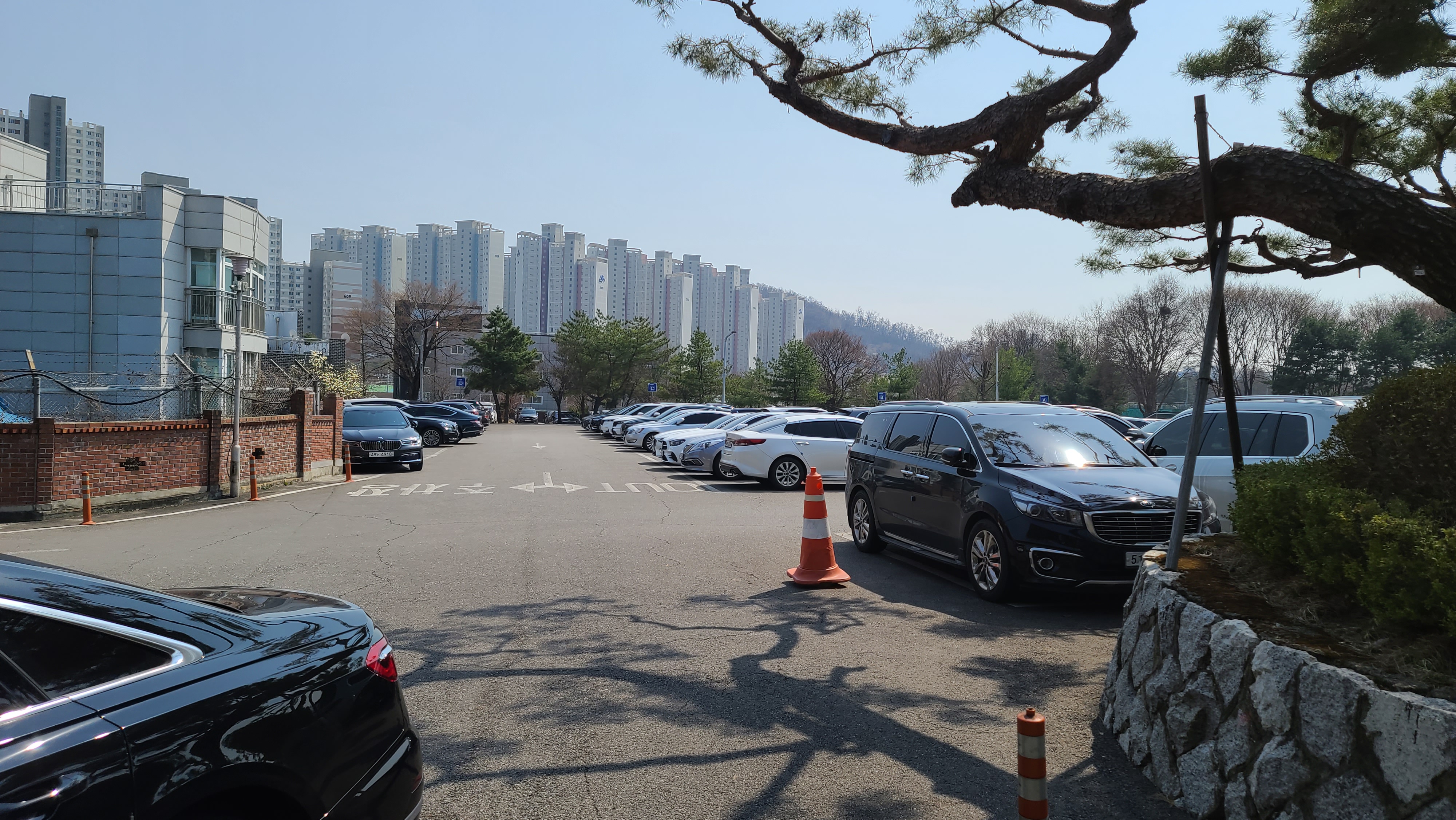 태릉 골프연습장 주차장