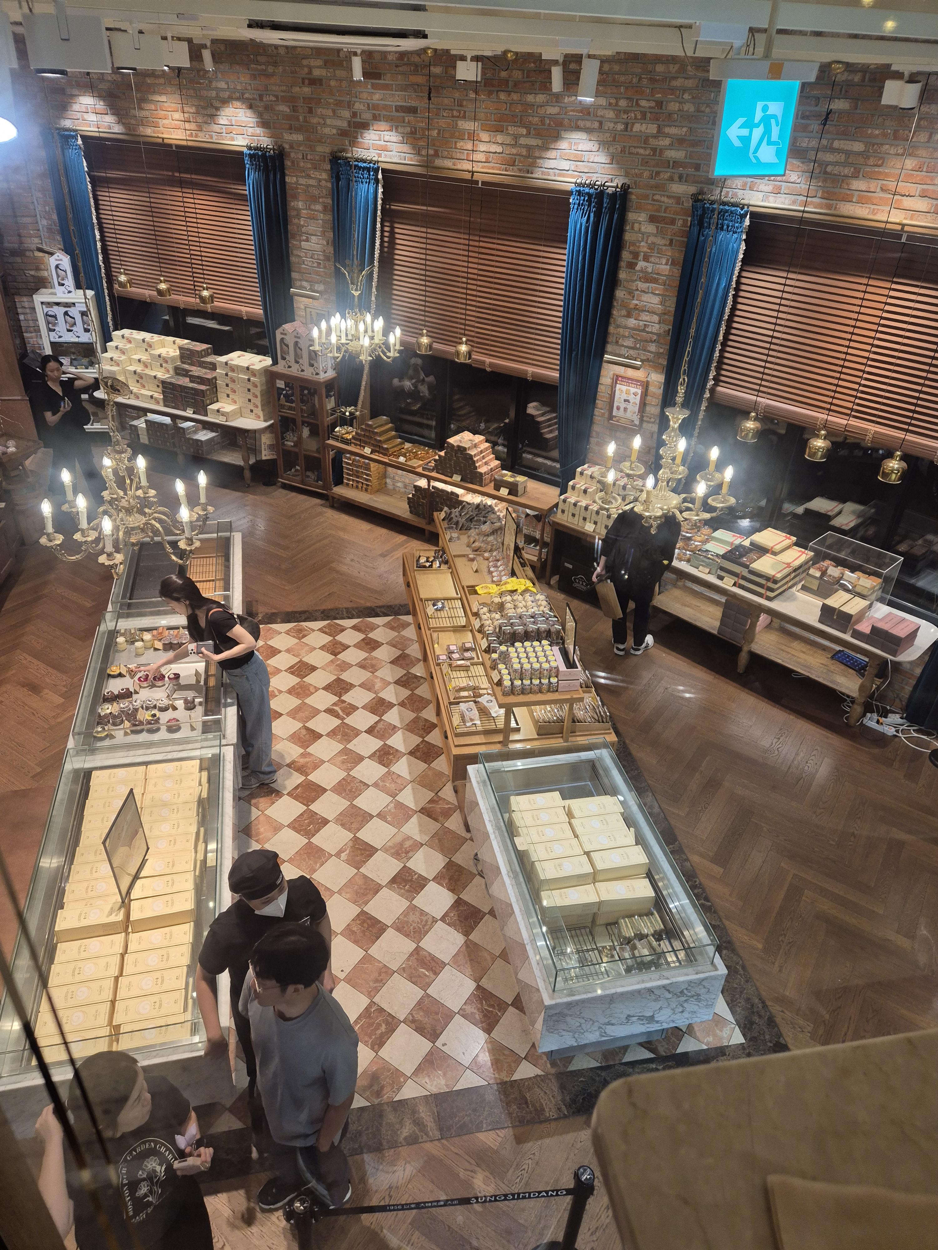 성심당 DCC점 케익 매장