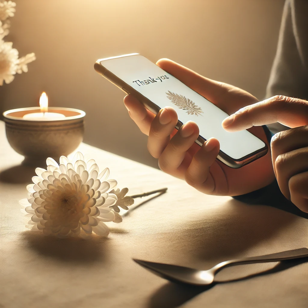 조문 답례문자 카톡 10가지 예시 작성법