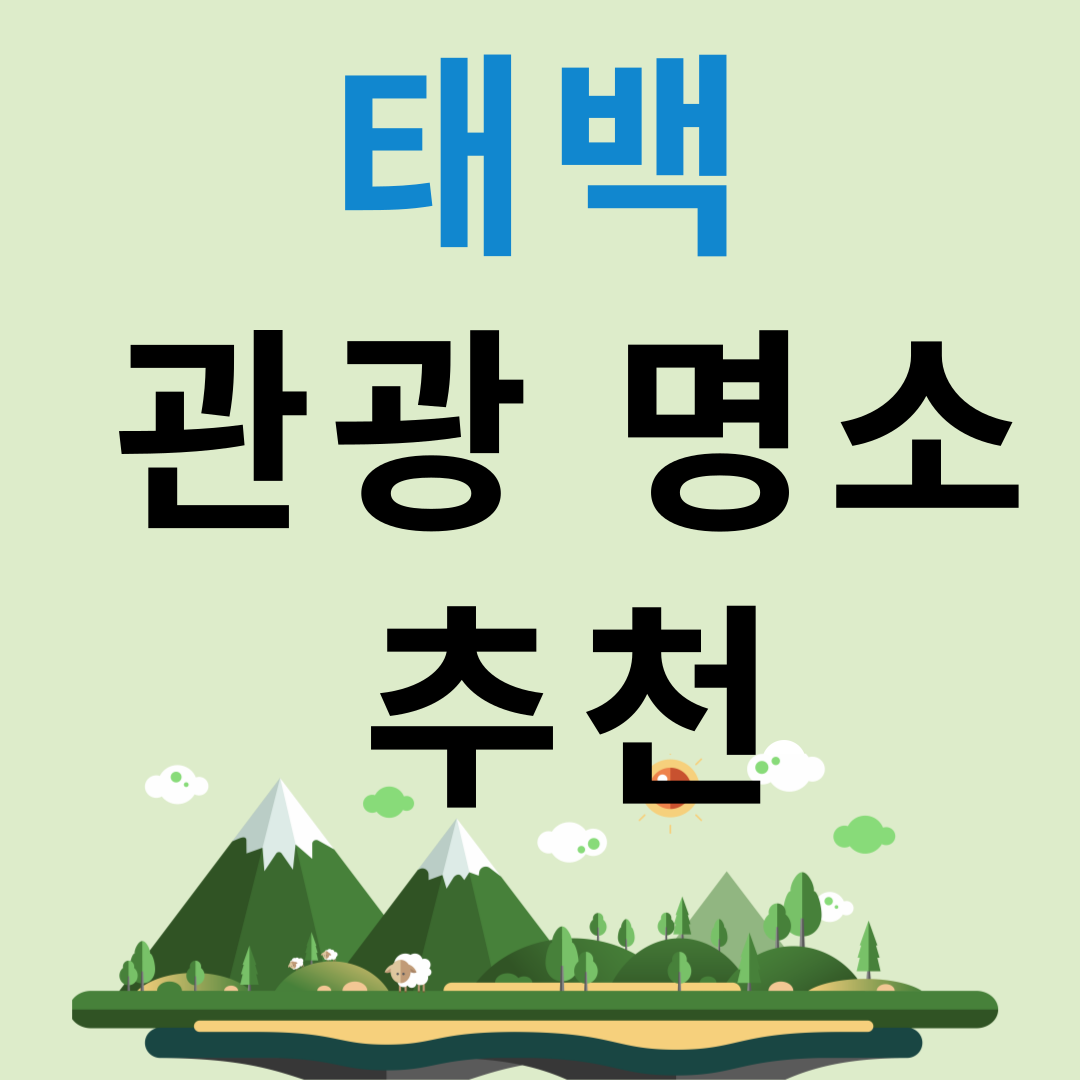 태백 가볼만한 곳