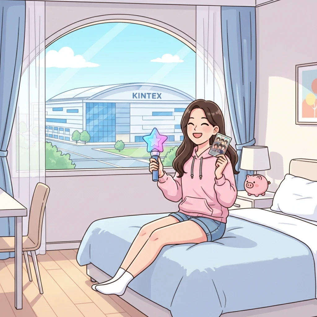 킨텍스 미스트롯4 공연장 도보 이동 ..