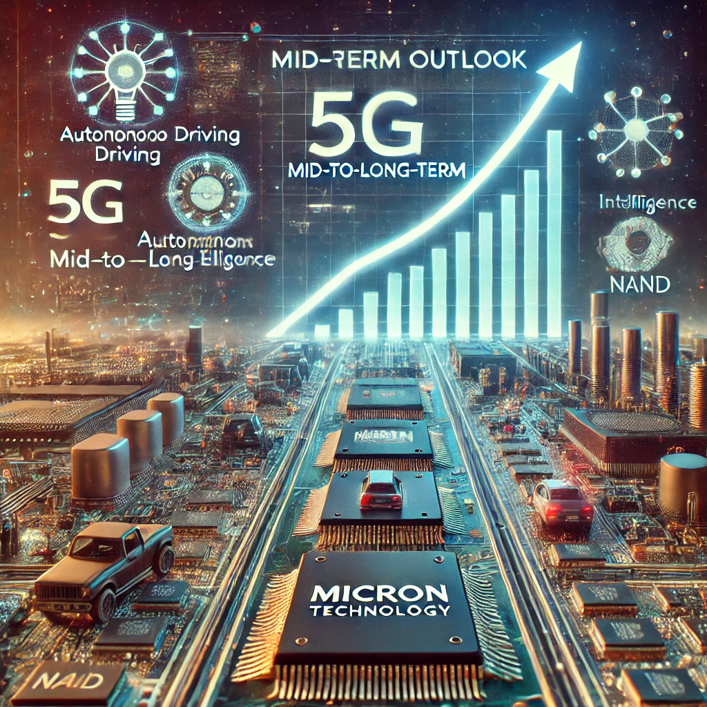 마이크론의 중장기적 전망 이미지
