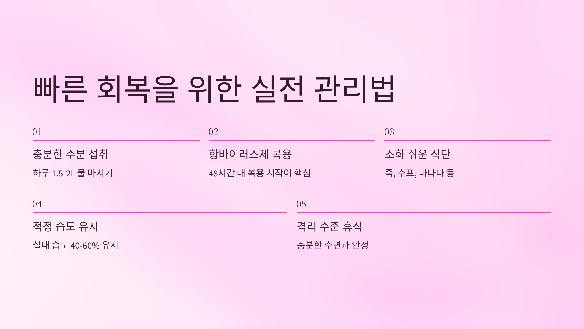 A형독감 걸리면 수액 맞아야 할까? A형독감 수액 치료가 필요한 경우 총정리