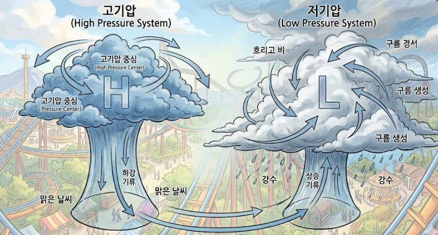 저기압 고기압