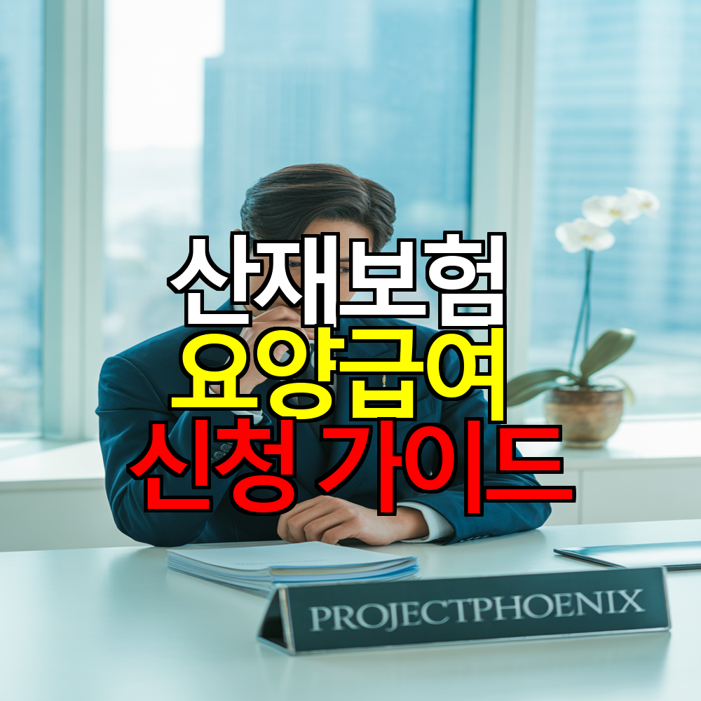 2025 산재보험 요양급여 신청 서류 준비부터 승인까지