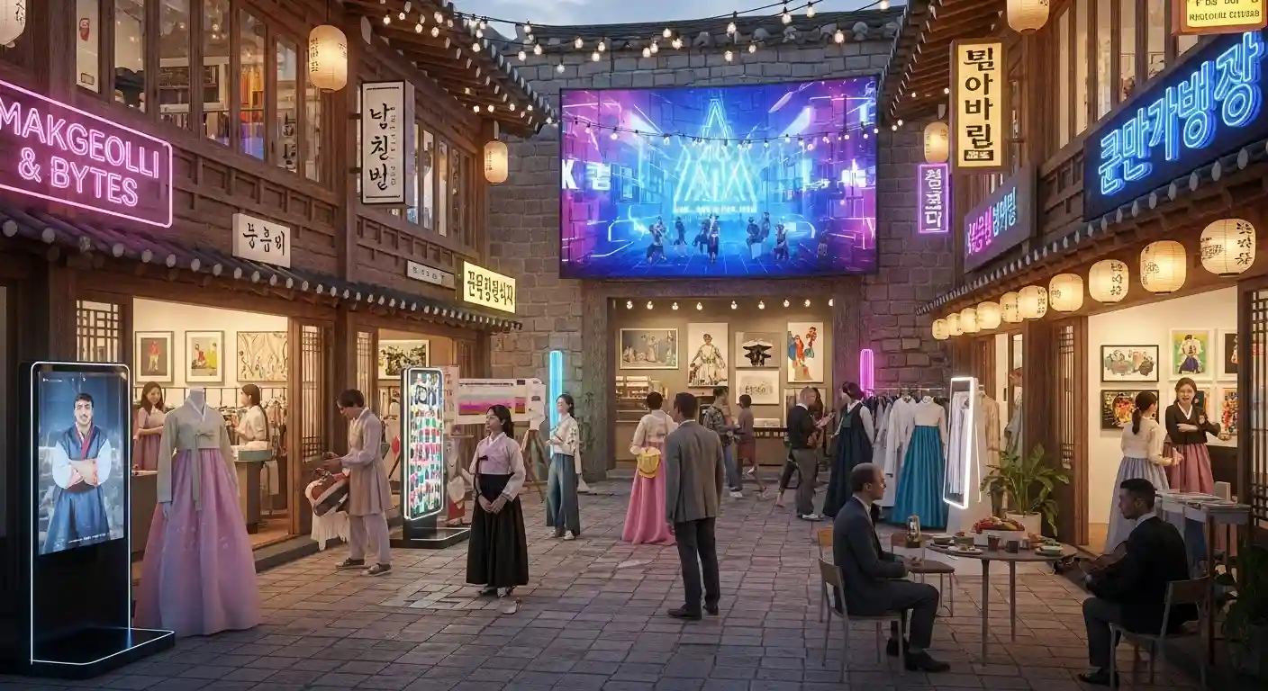 <img src="small_market_evolving_into_cultural_hub_in_digital_age.webp" alt="디지털 시대에 문화적 공간으로 진화한 소규모 마켓의 모습 이미지 입니다">