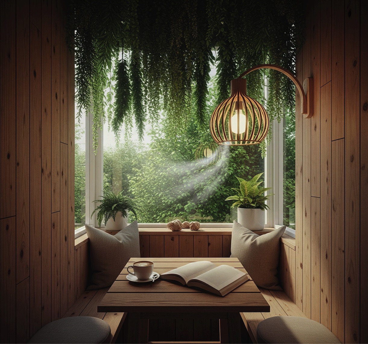 테라스 없는 집에서 가상 테라스 공간 만들기