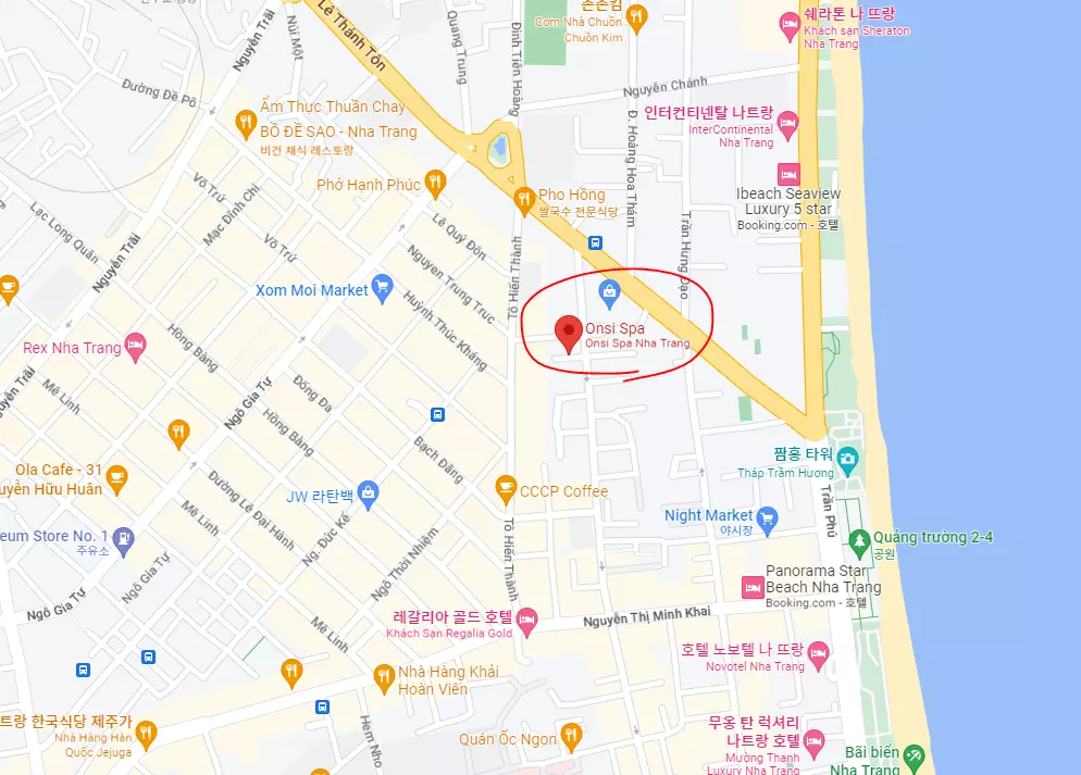 온시스파 구글맵