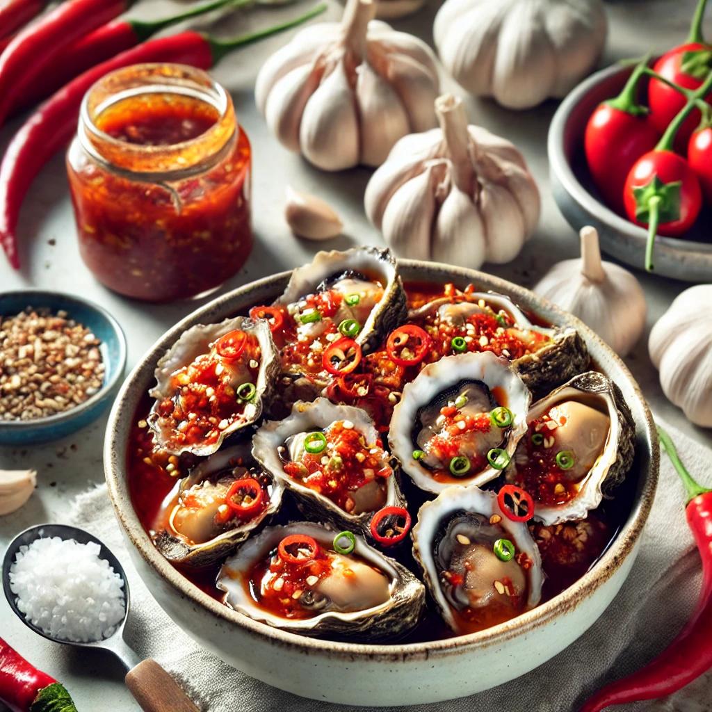 어리굴젓 만들기 김장 양념으로 만든 굴젓