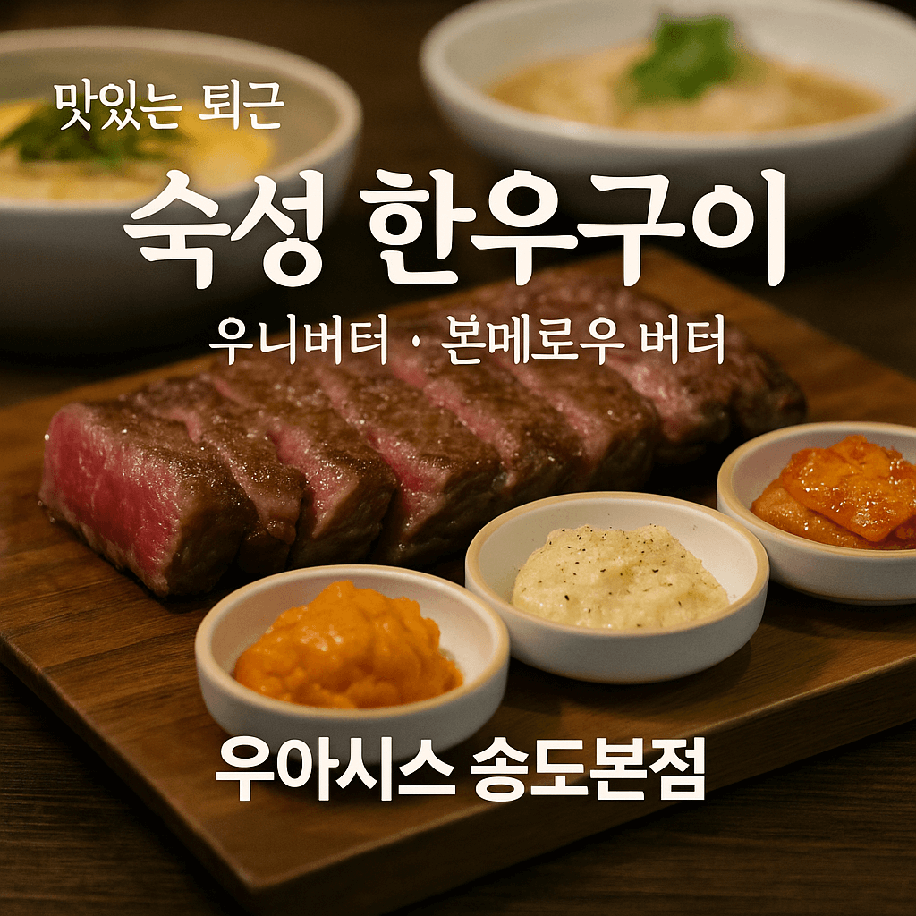생방송투데이 3793회 맛있는 퇴근 한우구이 편 인천 송도 우아시스 송도본점