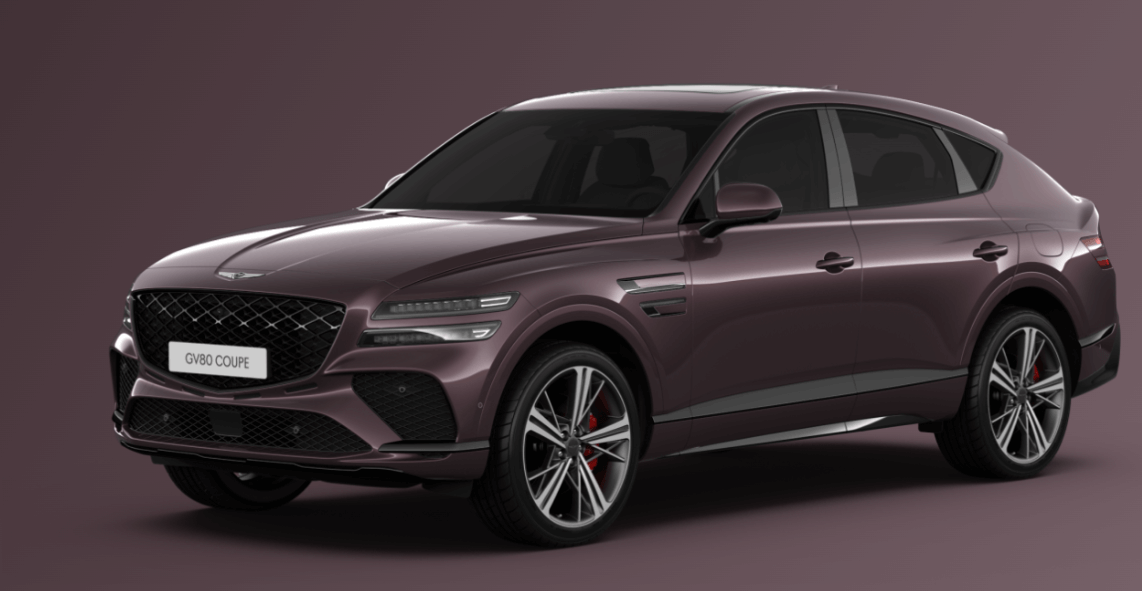 GV 80 쿠페 바로사 버건디