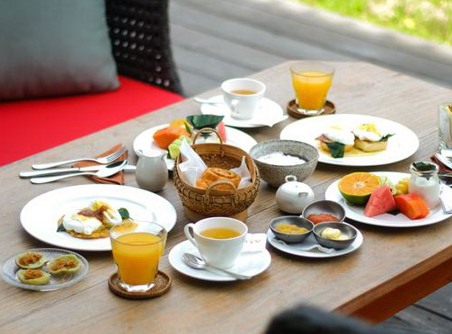 발리 알라야 리조트 우붓 조식