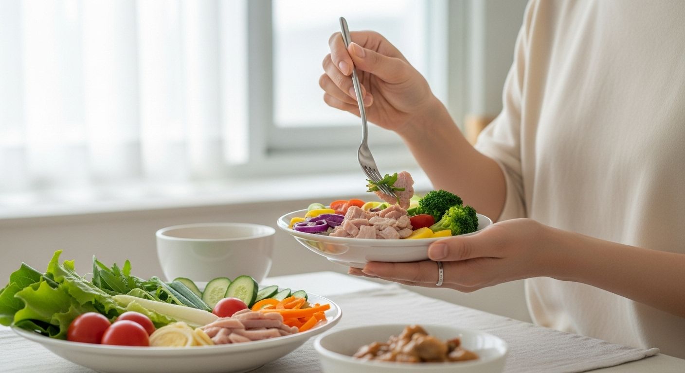 다이어트는 맛있게 먹는 습관