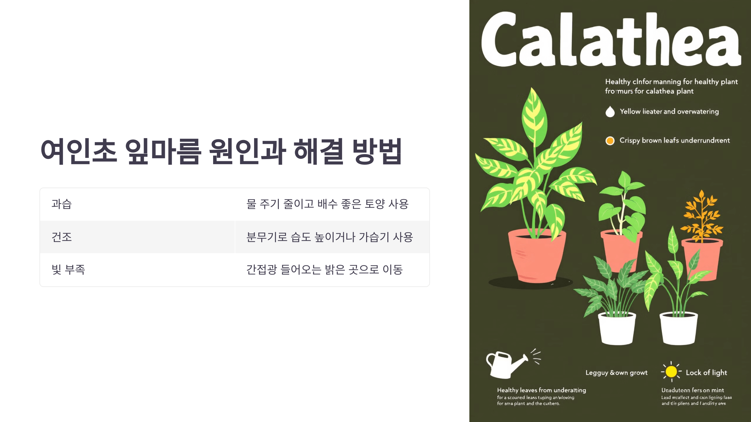 여인초 사진입니다.