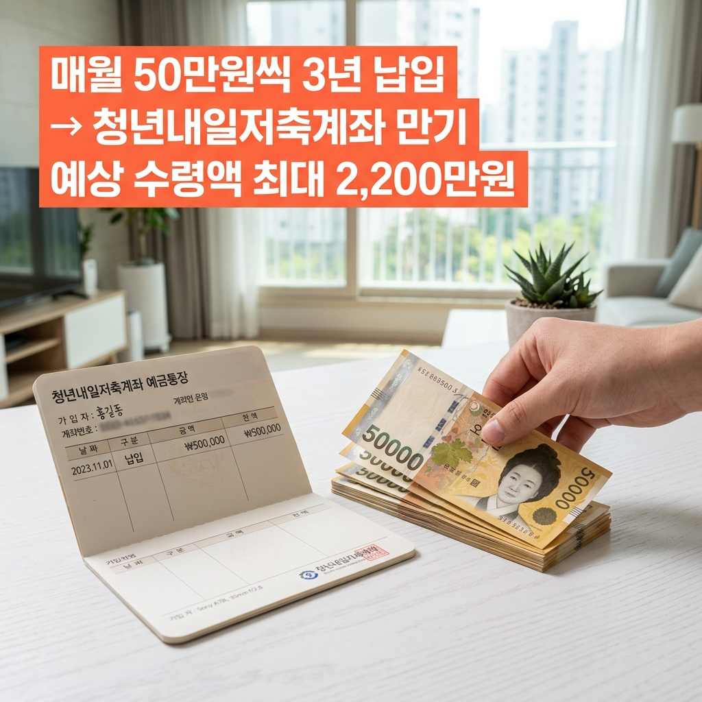 2026 청년미래적금 월50만원 만기 수령액 계산