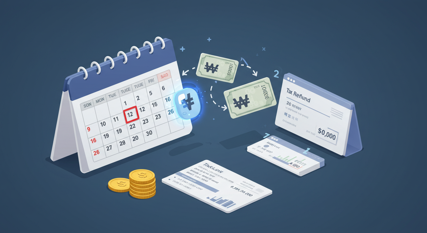 국세환급, 지방세환급, 종합소득세