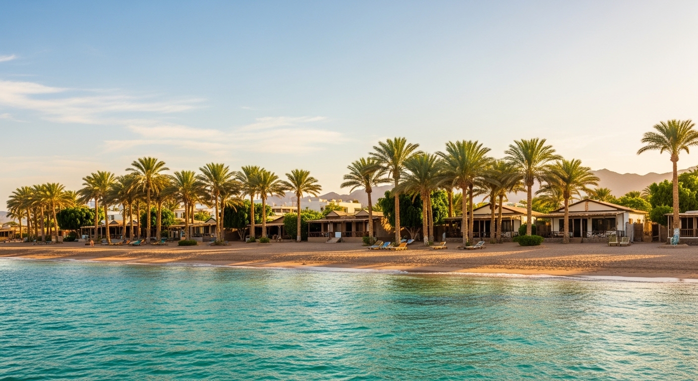 다합 해변 전경