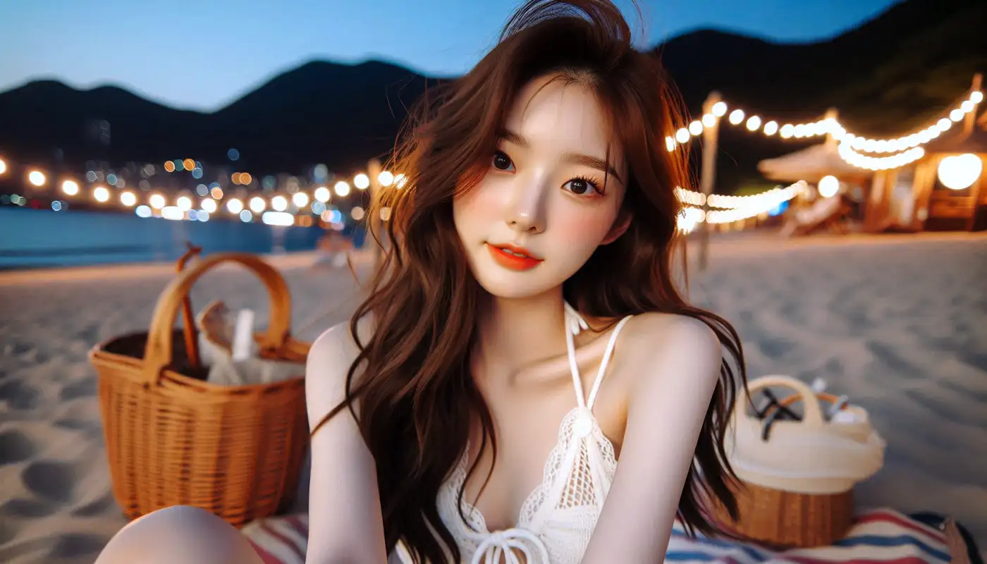 베트남-여행-비자로-관광하는-여성의-모습