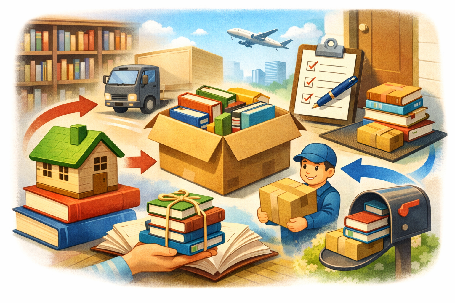 책나래서비스 신청 및 이용방법 총정리｜도서 택배 대출&middot;반납까지 한눈에 관련 사진