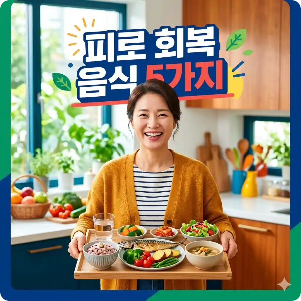 만성 피로 회복 음식