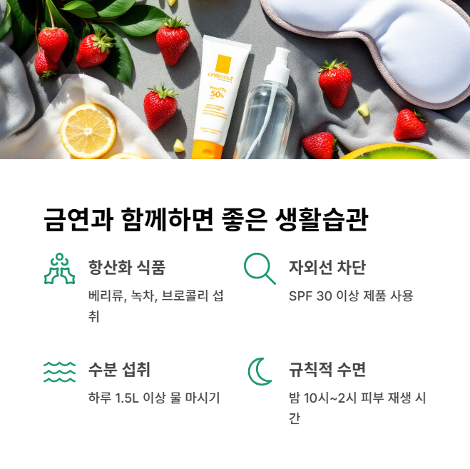 금연과 병행하면 좋은 생활습관