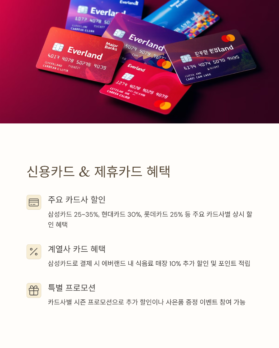 에버랜드 자유이용권 최저가 구매 방법! 할인카드 꿀팁까지