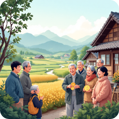 남해군 농어촌 기본소득 이미지